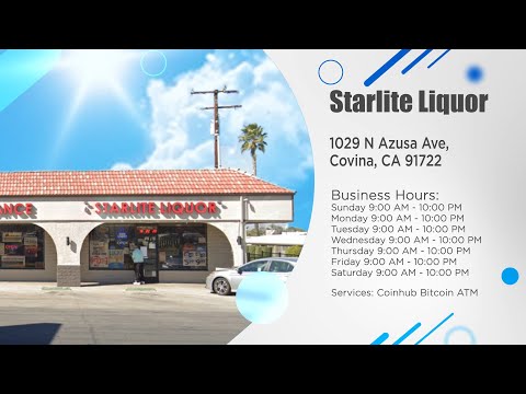 Bitcoin ATM Covina - Coinhub ($25,000 Daily Limits) — 1029 N Azusa Ave, Covina, CA 91722