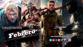 Lanzamientos de Videojuegos - Febrero 2017