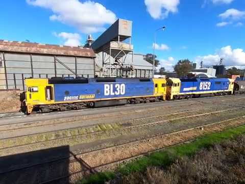BL30 & 8152 at Manildra NSW.  Thu 11th Jun 2020