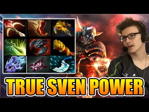 Miracle- Dota 2 [Sven] True Sven Power