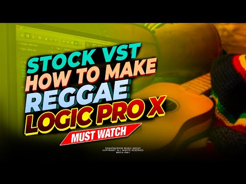 Logic Pro X Tutorial:  How To Make Reggae - Free Stock Vst