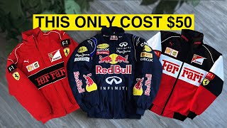 Formula 1 RedBull & Ferrari Racing Jackets for $50! (Where to buy)
