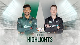 Bangladesh vs New Zealand Highlights || 3rd ODI || New Zealand tour of Bangladesh 2023