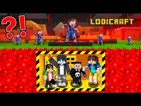 KILLER BLOOD RAIN vs DOOMSDAY BUNKER in Minecraft  (Tagalog)