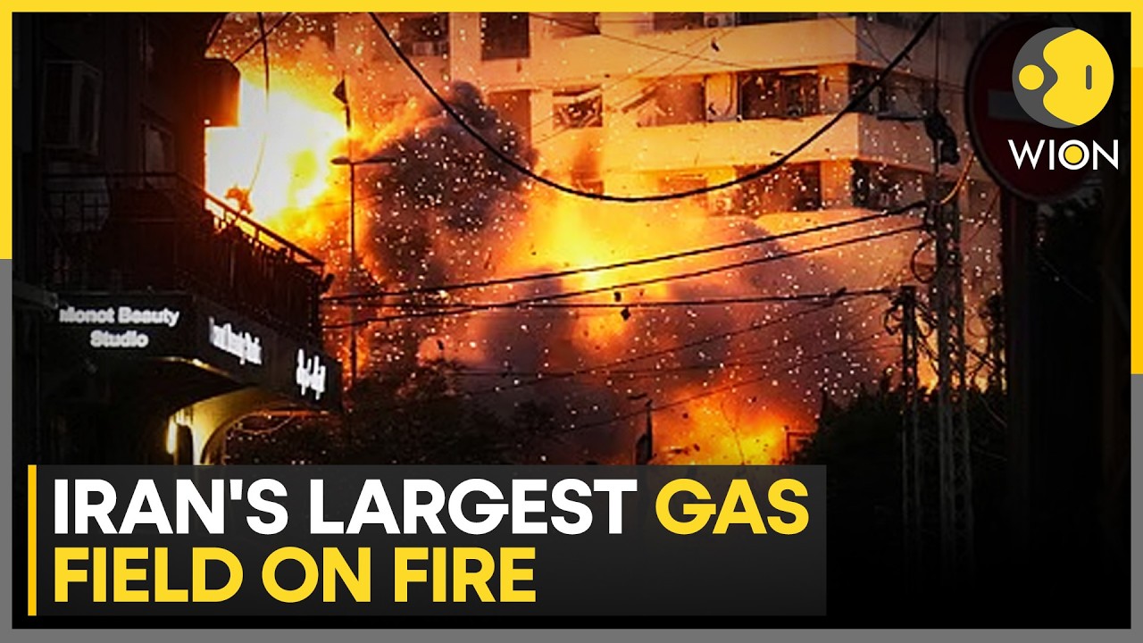 US vs Iran: Qatar's Gas Hub Bears Brunt of Iranian Strikes; Largest Gas Field on Fire | WION