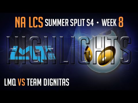 LCS Highlights LMQ vs Dignitas Week 8 NA Summer 2014 LMQ vs DIG C9 S4 W8D1G4 Season 4