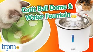NEW Catit Senses Flower Fountain and Ball Dome 2.0 Review 2021 | TTPM Pet Review
