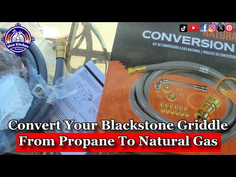 How To Convert Your Blackstone Griddle From Propane to Natural Gas
