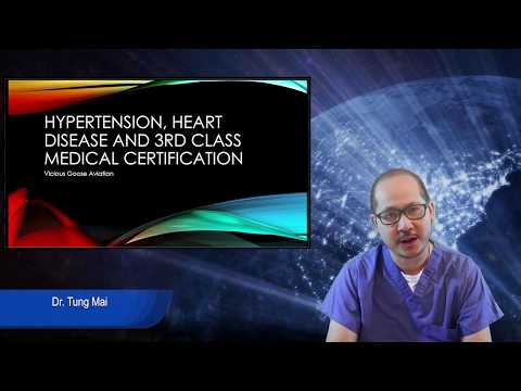 Vicious Goose Aviation - Heart Disease, High Blood Pressure and 3rd Class Medical Certification