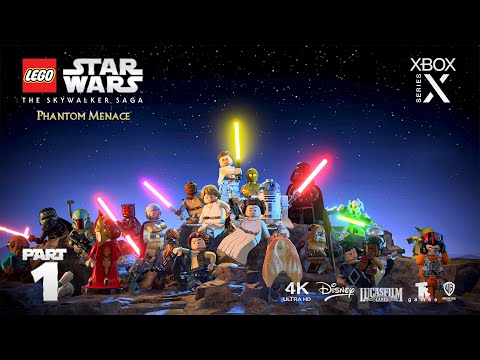 LEGO Star Wars: The Skywalker Saga -Gameplay (Xbox Series X) Part 1  The Phantom Menace 4K HDR