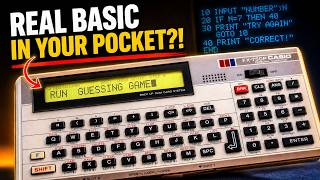 BASIC BYTES: Wait... This Calculator Runs REAL BASIC?!