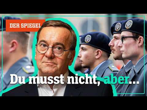 Wehrpflicht-Debatte: Wie viel Pflicht steckt im Plan von Pistorius? – Shortcut | DER SPIEGEL