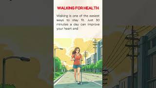 Shorts English Reading Practice| Walking for Health #readingeanglish #practiceenglish