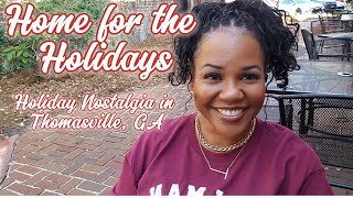 Christmas Eve Hometown Vlog | Downtown Thomasville Georgia Holiday Shopping & Southern Christmas