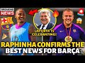 URGENT RAPHINHA CONFIRMS THE BEST NEWS FOR BARCELONA YOU CAN CELEBRATE NOW BARCELONA NEWS TODAY