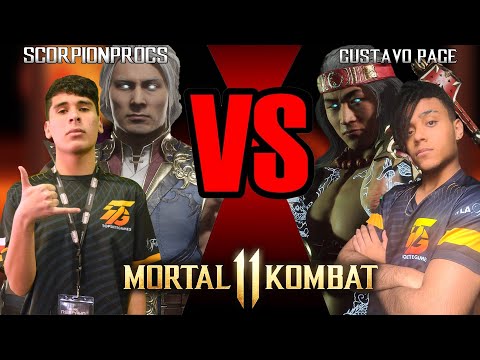 Mortal Kombat 11 - (FT 20) SCORPIONPROCS VS GUSTAVO PAGE