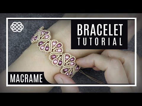 Spiral Macrame Patterns DIY Macrame Spiral Bracelets
