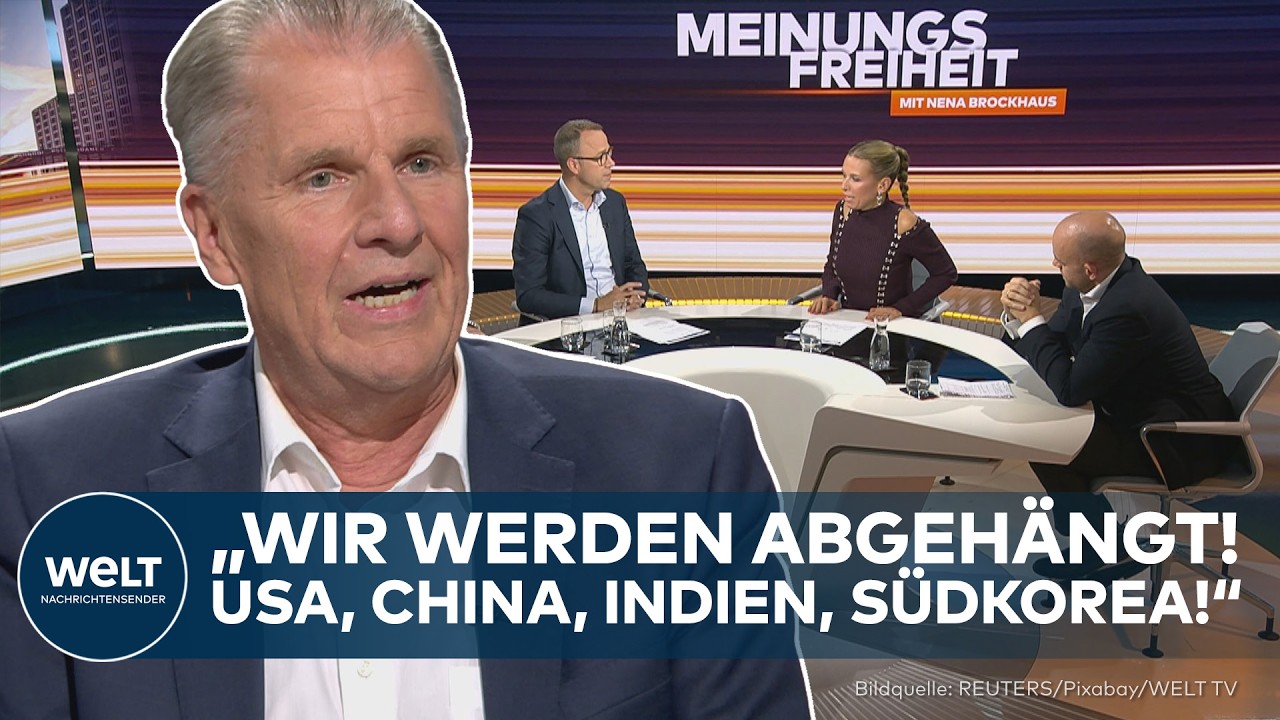 EUROPA: "Wir drohen zum Zuschauer in der Weltwirtschaft zu werden“ | Ostermann bei Meinungsfreiheit