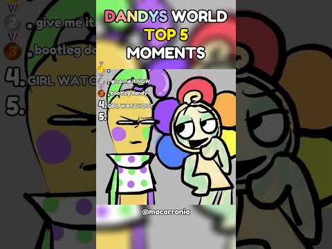 Top 5 Moments #107 | Dandy’s World #roblox #dandysworld #dandysworldroblox #dandysworldmeme