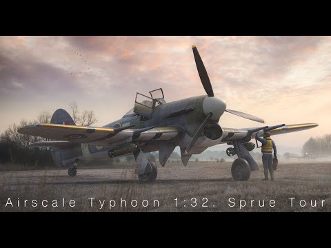 Sprue tour: Airscale Typhoon 1:32.  Is this the best multi media kit ever?
