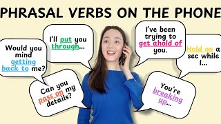 Key English Phrasal Verbs for Effective Phone Conversations 📞