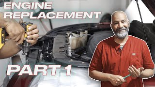 Engine Replacement Part 1: Engine Removal | GM 3.6L SUV Acadia Traverse Enclave Outlook