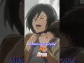 Mikasa First Crying For Eren Shorts Short Mikasa Eren