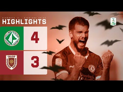 Avellino-Reggiana 4-3 | Rimonta, controrimonta e alla fine vincono i campani | HIGHLIGHTS Serie BKT