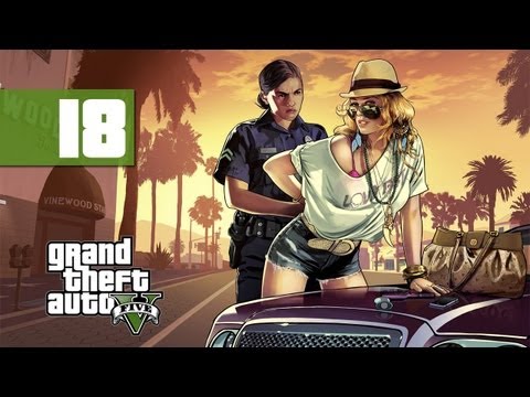 Grand Theft Auto 5 - Walkthrough - Part 18 - Brutal Road Kill | DanQ8000