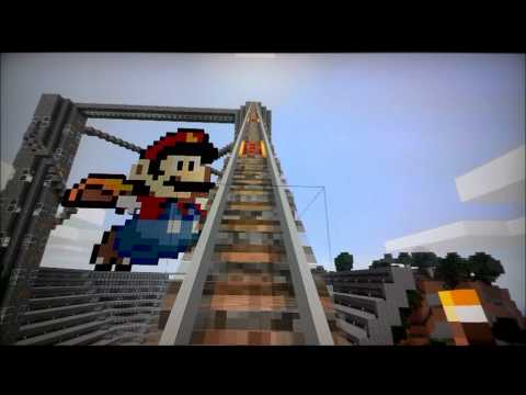 Minecraft Xbox 360 Edition Pixel Art Ep. 3 - Enemy Invasion