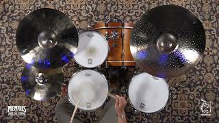 Video thumbnail for Sabian 18" HHX Redlight Crash Cymbal - 1404g (11806XTSRLB-1090325B) by Memphis Drum Shop