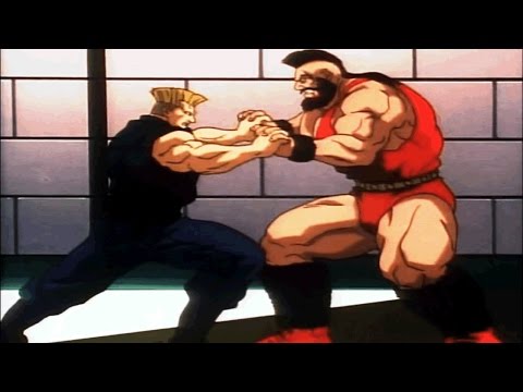 Guile vs Zangief - LUTA COMPLETA - Street Fighter II Victory