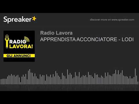 APPRENDISTA ACCONCIATORE - LODI