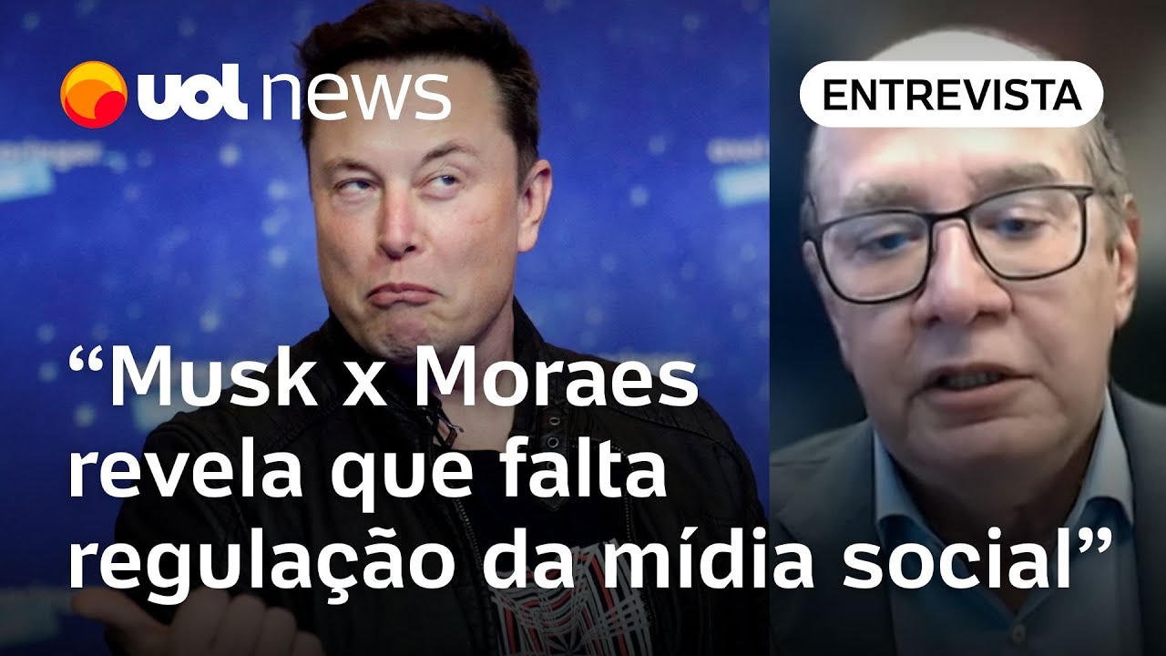 Musk x Moraes: STF não acumula 'poderes ditatoriais'; isso é lenda urbana, diz Gilmar Mendes