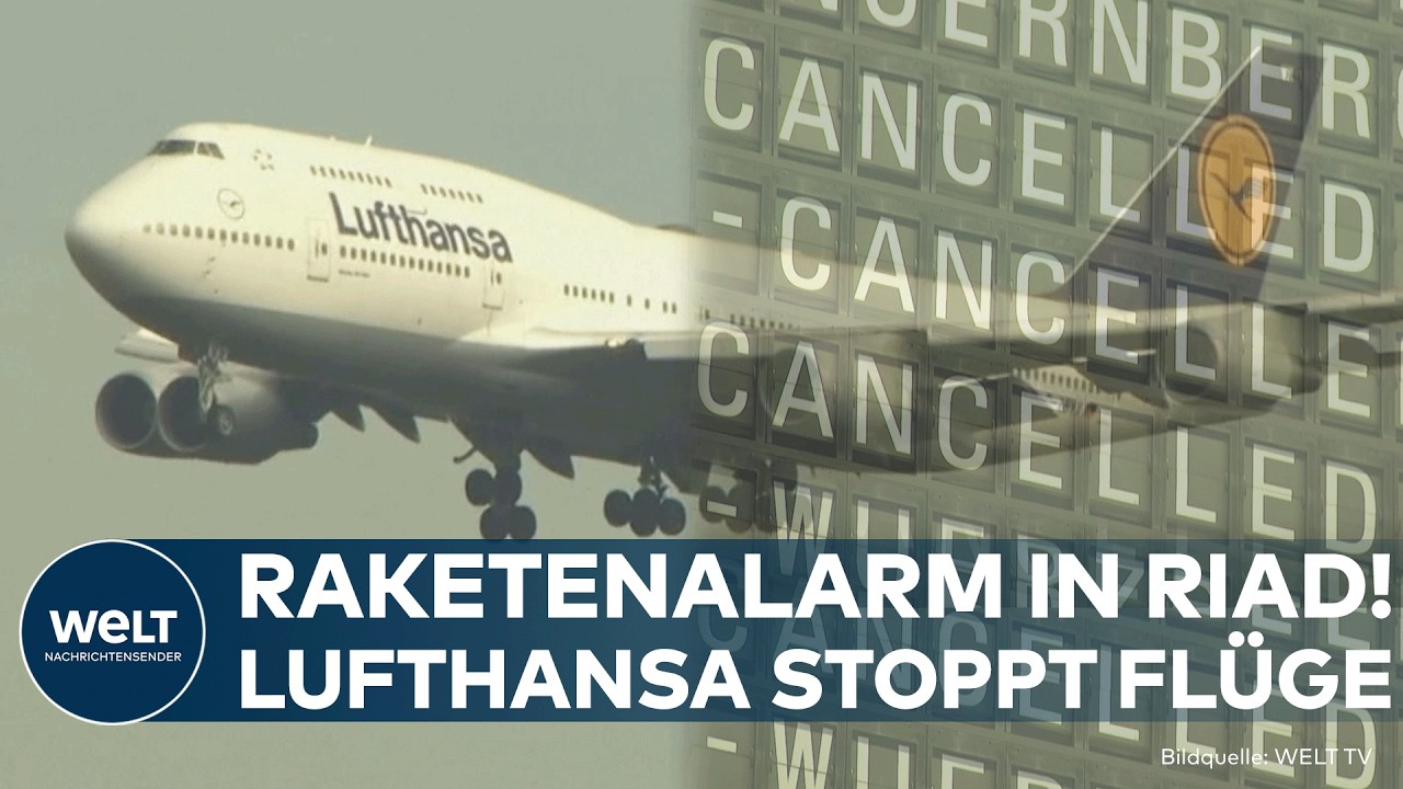 SAUDI-ARABIEN: Raketenangriff auf Flughafen in Riad! Lufthansa streicht Flüge – Huthi drohen weiter