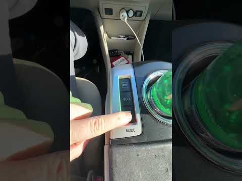 What happens when PWR mode is pressed | TOYOTA PRIUS