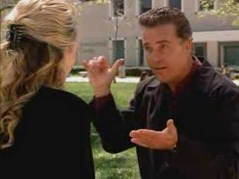 Grissom Speaks sign language with Dr. Gilbert