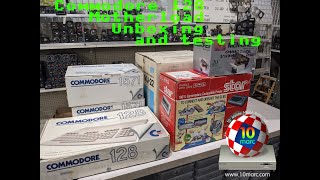 Commodore 128 Motherload Unboxing and Testing - ChickenHead Chronicles