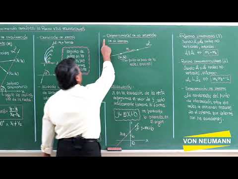 Geometría analítica: Las rectas y sus ecuaciones