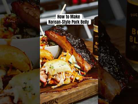 Chef makes BBQ Pork Belly Sliders + Gochugaru Street Corn!