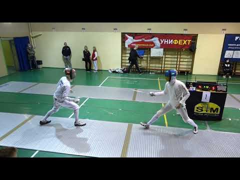 Epee Derkach UKR - Reizlin UKR Semi final Averbach 06.11.2021