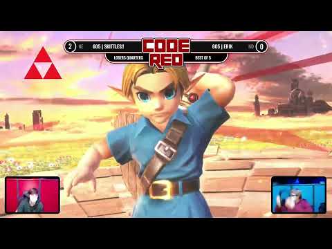 Code Red: LUA4 Losers Quarters - Erin (Mii Swordfighter) Vs. SKITTLES!! (Young Link) SSBU Ultimate