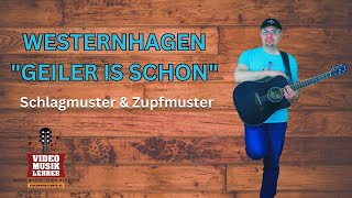 Lied für Gitarre - Westernhagen - Geiler is schon - deutscher Klassiker