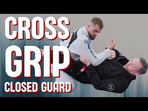 Attacking Options From Cross Grip Closed Guard
