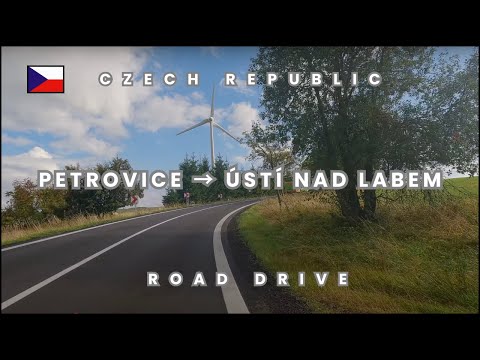 Scenic Drive in Czech Republic |  Petrovice → Ústí nad Labem