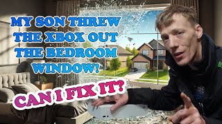 My Son Threw The Xbox 20 FEET Out The Bedroom Window! Can I Fix It?