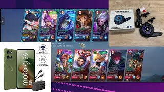 Motorola g56 5g Test Mobile Legends + Cooler SL-33