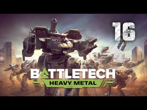 Best Headshot Mech EVER | Battletech Heavy Metal DLC Playthrough | Episode 16