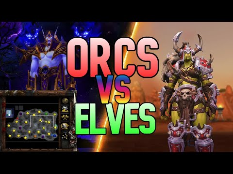 Orcs vs Elves | Making the Opponents Surrender TWICE !