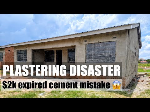 Plastering Disaster, $2k Expired Cement Mistake | Ep. 17 – Building a Home in Zimbabwe While Abroad